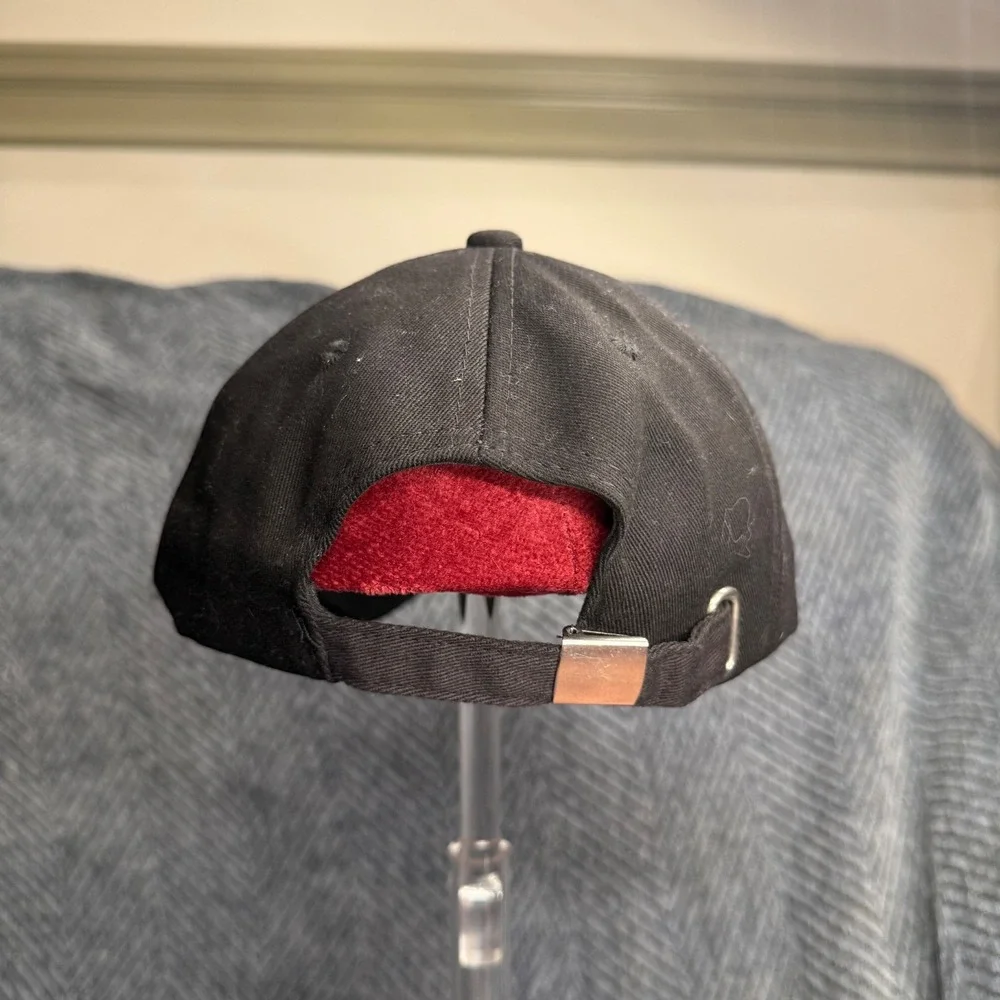 Mom Life Slideback Hat Black One Size Adjustable Embroidered Cap